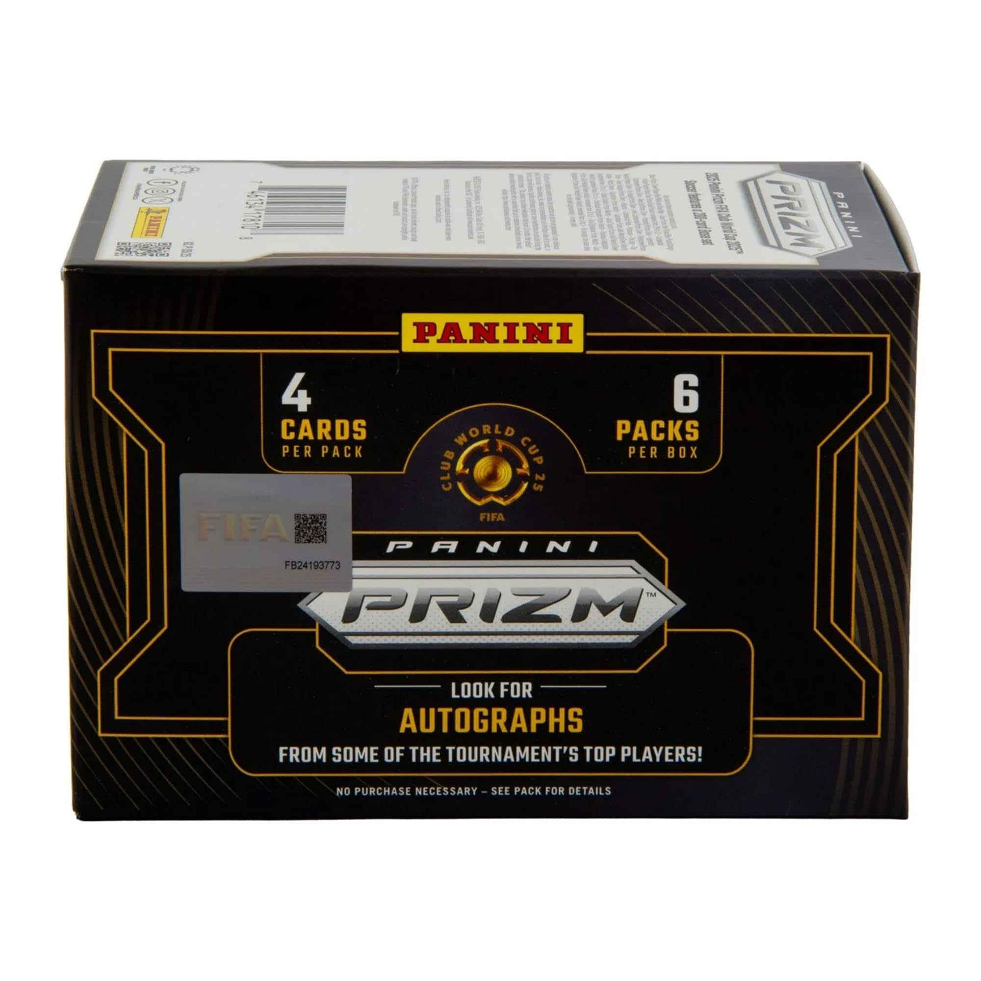 2025 Panini Prizm Club World Cup Soccer Blaster Box – FIFA Trading Cards – Includes Blaster-Exclusive Prizms, Rookies & Inserts – Official Panini Retail Set