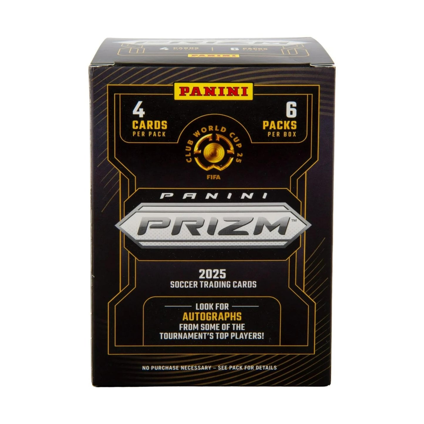 2025 Panini Prizm Club World Cup Soccer Blaster Box – FIFA Trading Cards – Includes Blaster-Exclusive Prizms, Rookies & Inserts – Official Panini Retail Set