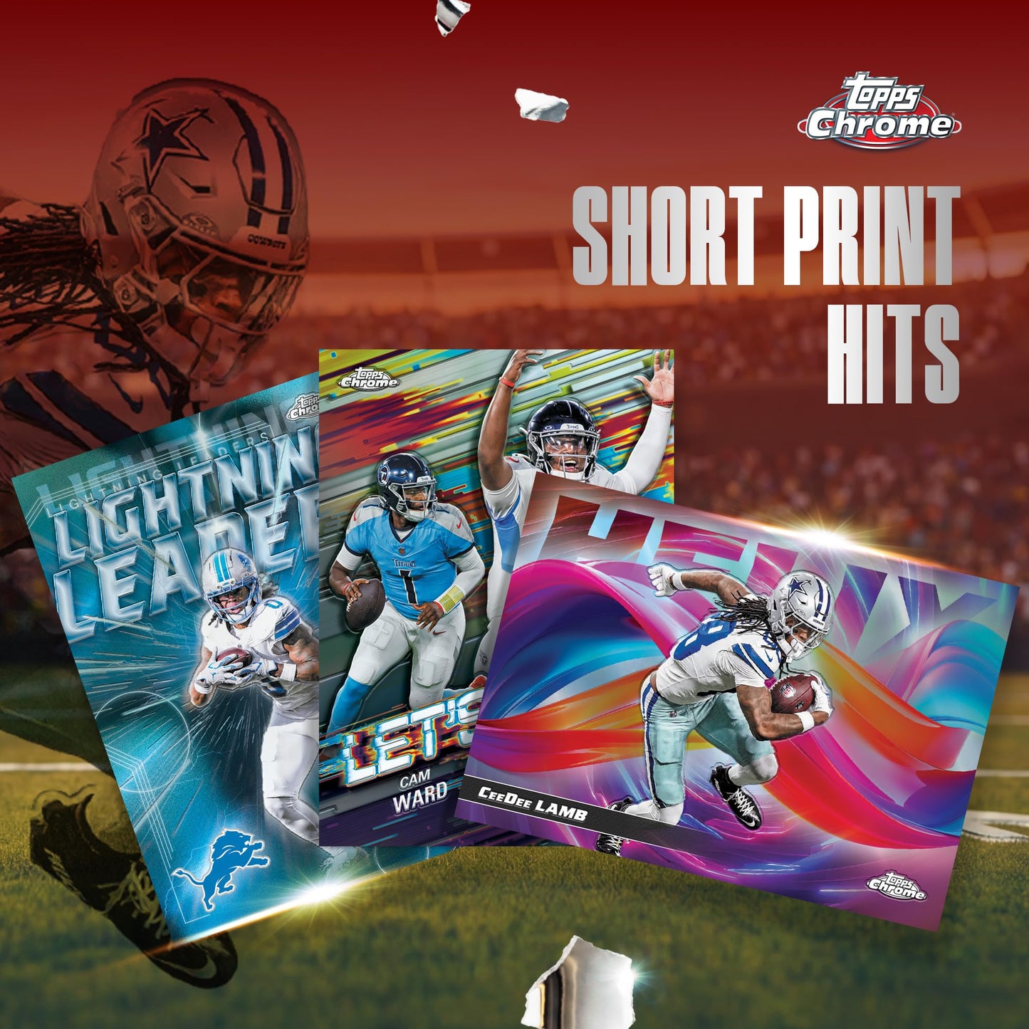 2025 Topps Chrome Football - Factory Sealed - Value Box