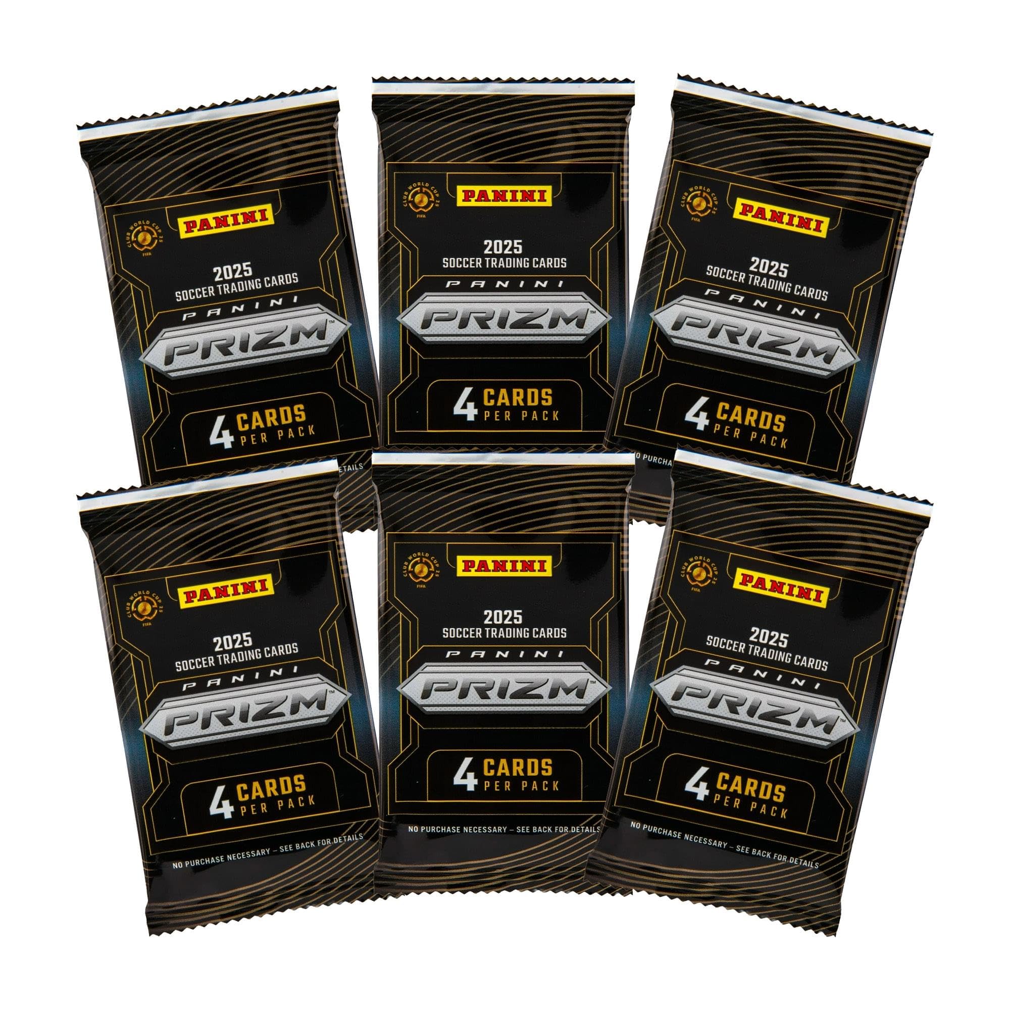 2025 Panini Prizm Club World Cup Soccer Blaster Box – FIFA Trading Cards – Includes Blaster-Exclusive Prizms, Rookies & Inserts – Official Panini Retail Set