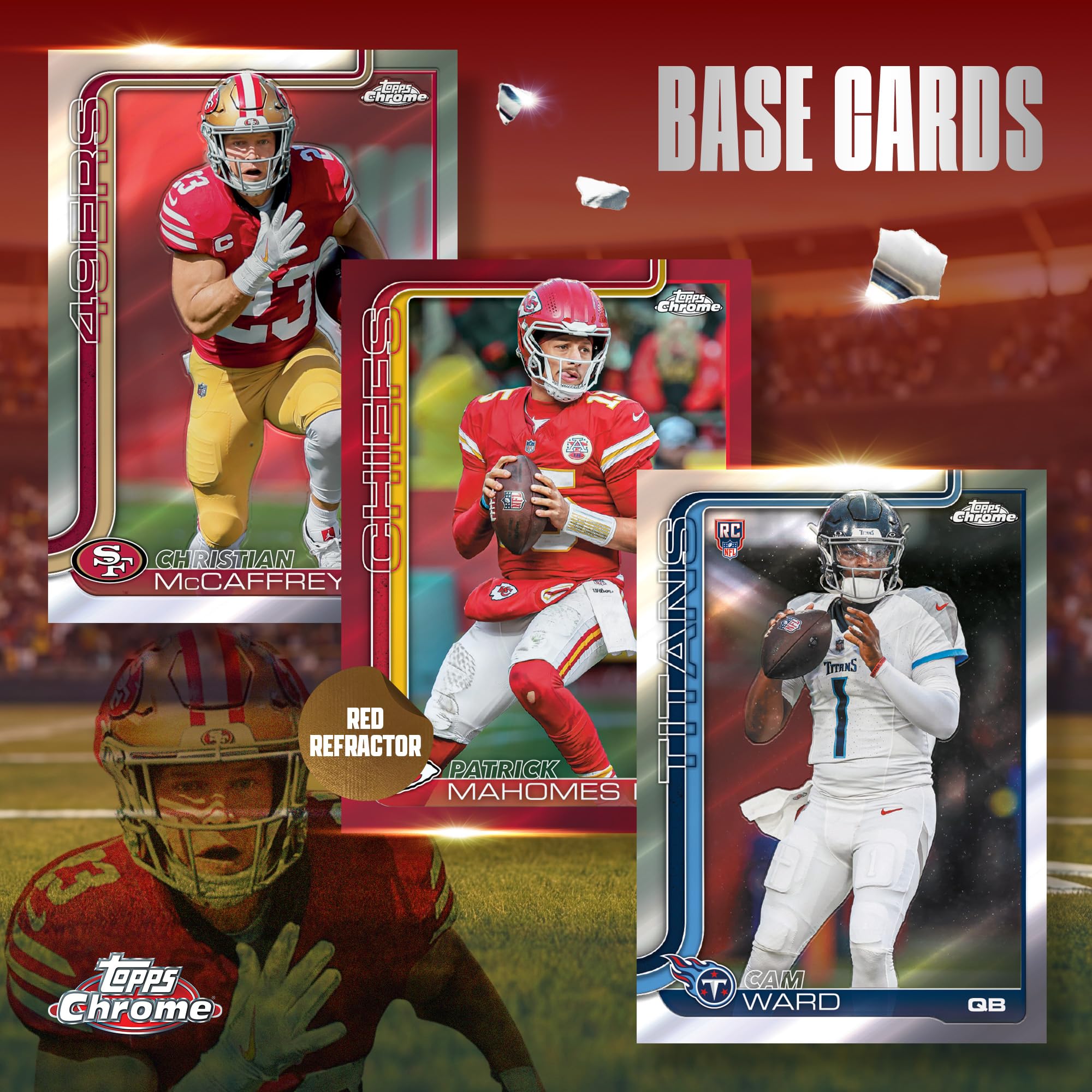 2025 Topps Chrome Football - Factory Sealed - Value Box