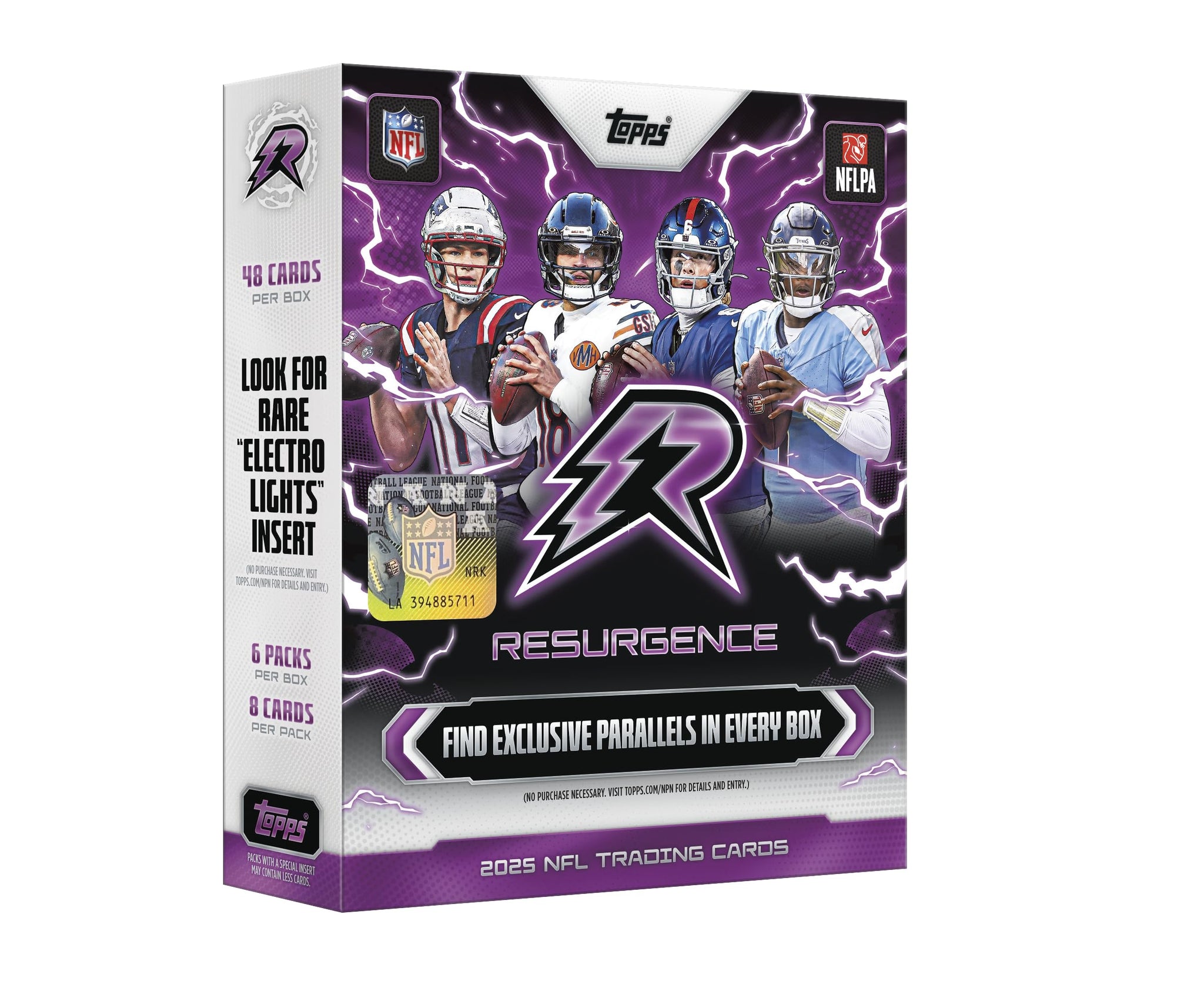 2025 Topps Resurgence Football - Factory Sealed - Mega Box