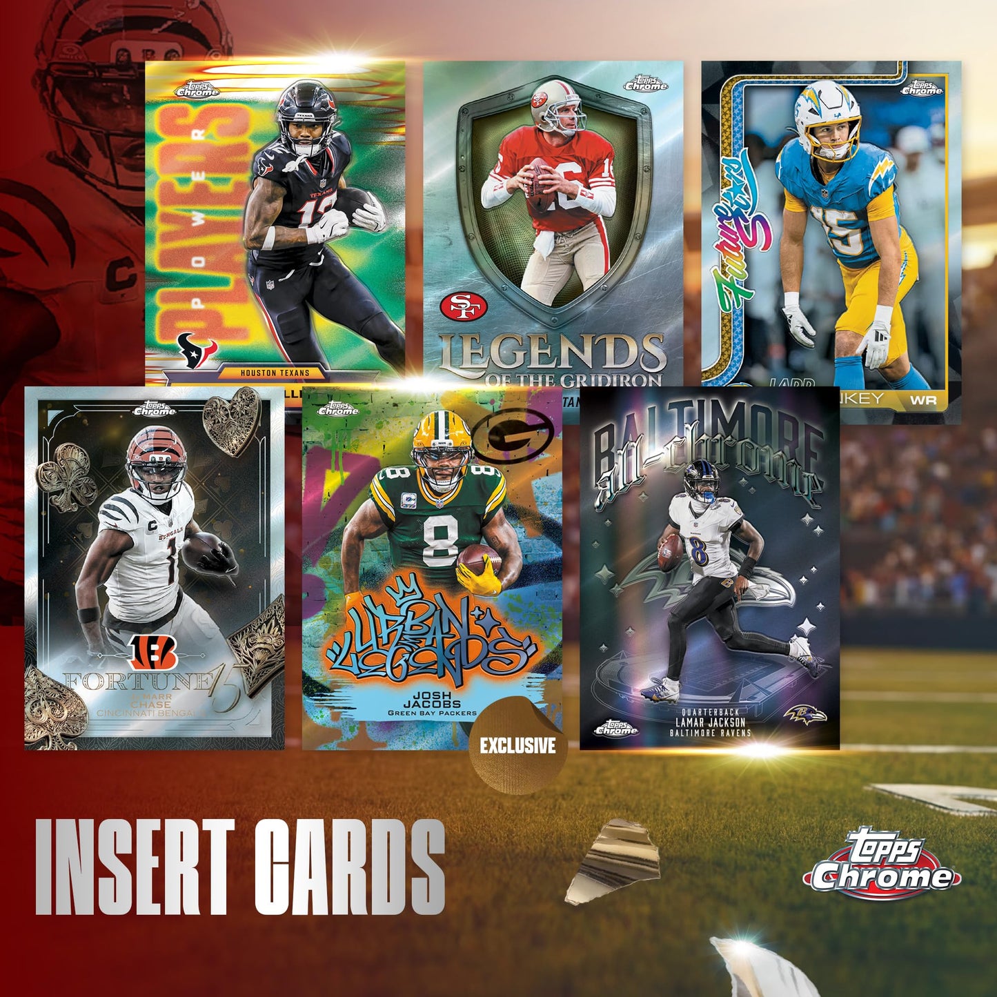2025 Topps Chrome Football - Factory Sealed - Value Box